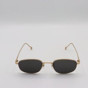 Kenzo Gold Oval Trendy Women's Sunglasses